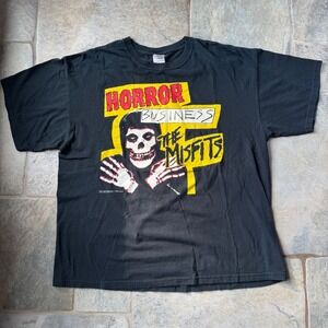 Vintage 2001 The Misfits Horror Business TShirt XL Teenagers from Mars Rare Punk
